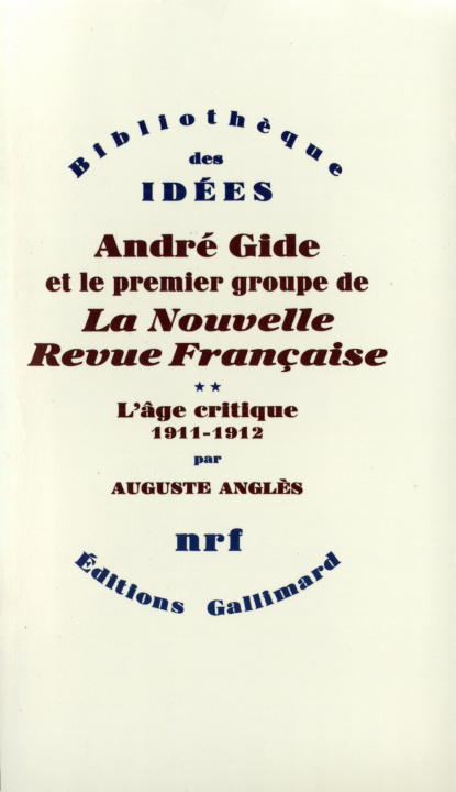 Carte André Gide et le premier groupe de La Nouvelle Revue Française Anglès
