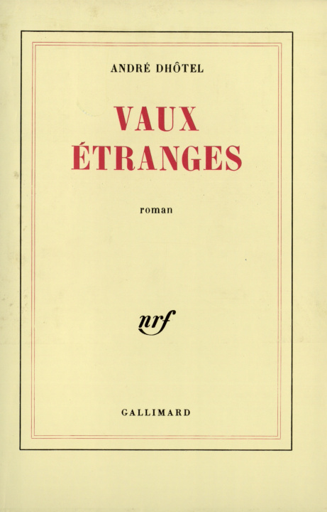 Book Vaux étranges Dhôtel
