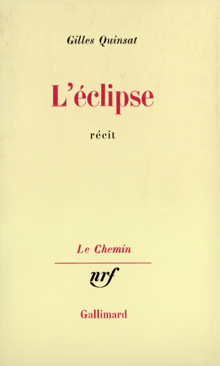 Knjiga L'éclipse Quinsat