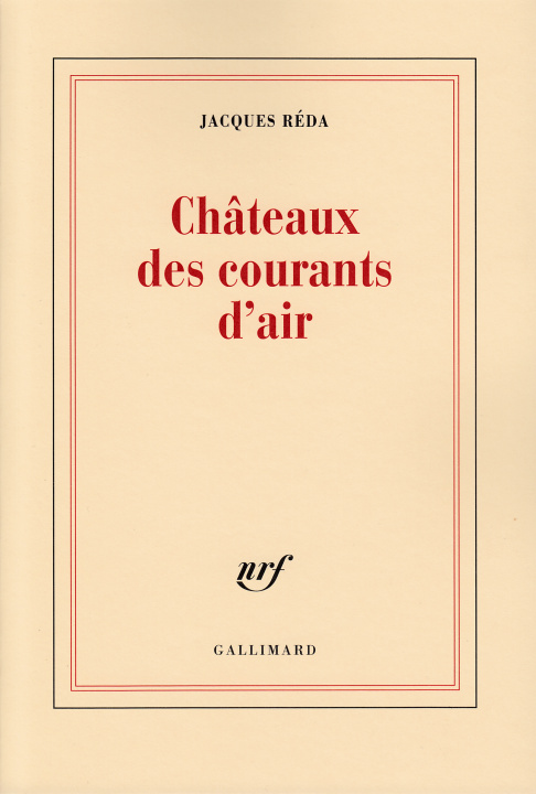 Книга Chateaux des courants d'air Réda