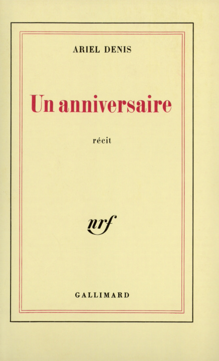 Knjiga Un anniversaire Denis
