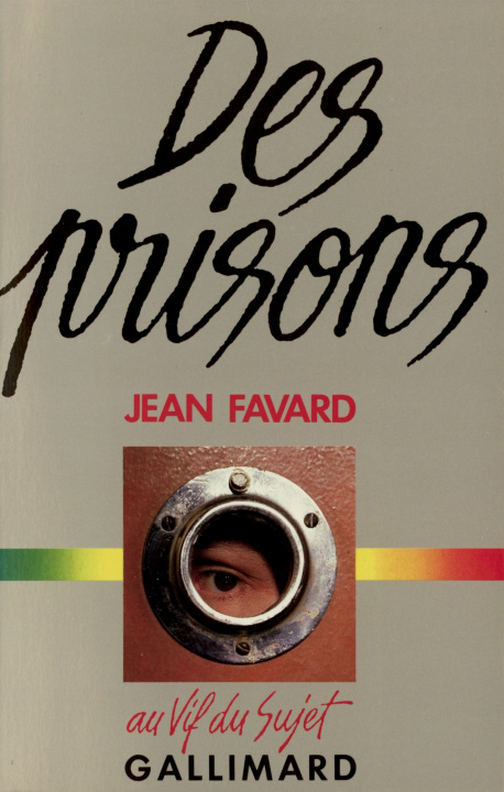 Knjiga Des prisons Favard
