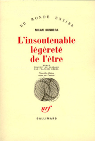 Könyv L'Insoutenable légèreté de l'être Kundera