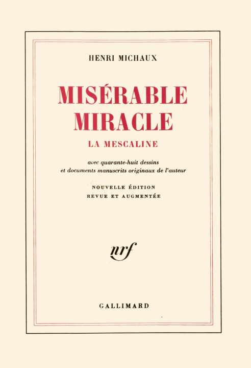 Knjiga Misérable miracle Michaux