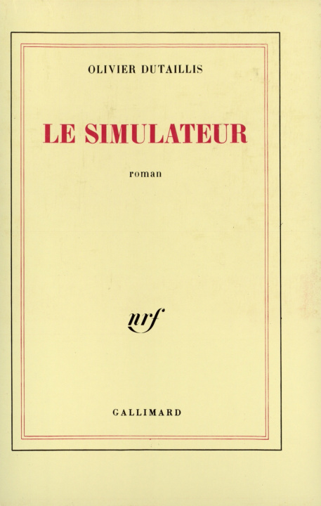 Knjiga Le simulateur Dutaillis