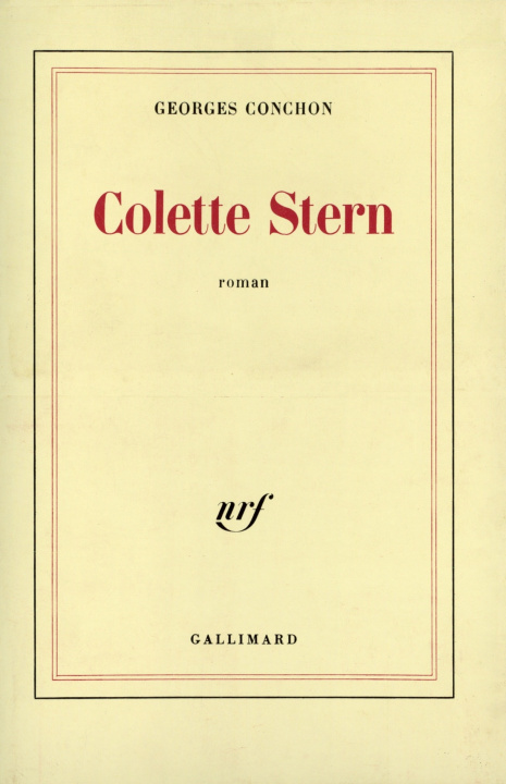 Knjiga COLETTE STERN Conchon