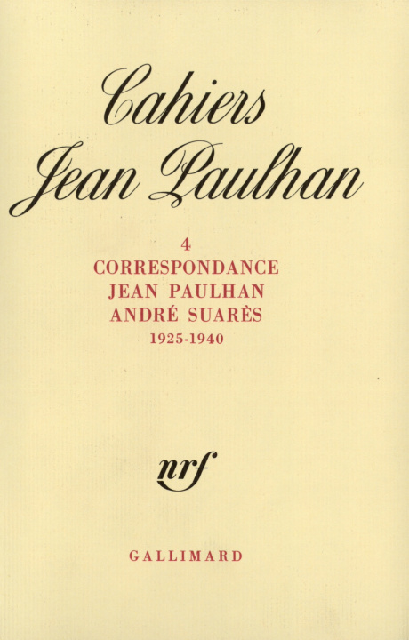 Book Correspondance Suarès