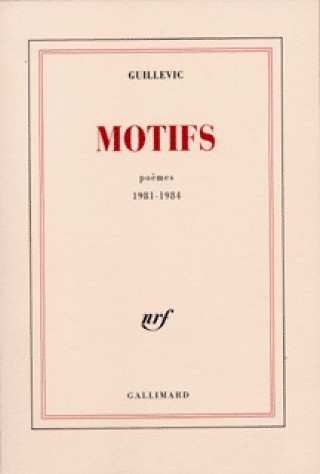 Buch Motifs Guillevic