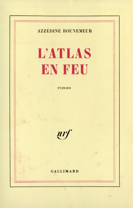 Book L'Atlas en feu Bounemeur