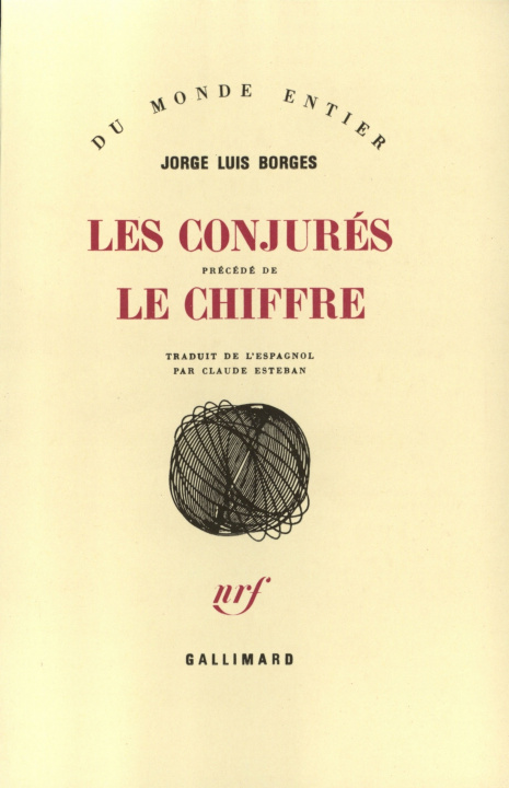 Buch Les Conjurés / Le Chiffre Borges