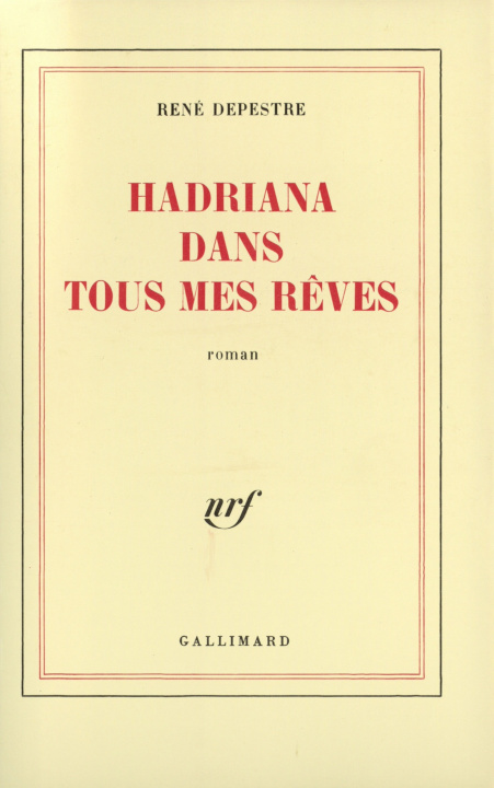 Könyv Hadriana dans tous mes rêves Depestre