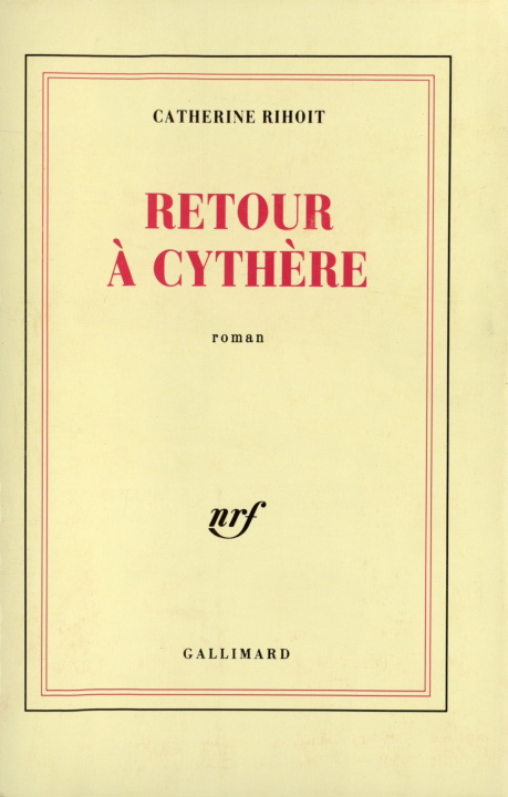 Knjiga Retour à Cythère Rihoit
