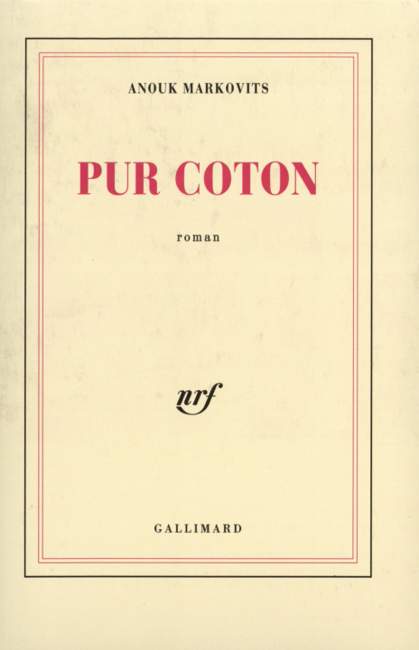 Książka Pur Coton Markovits