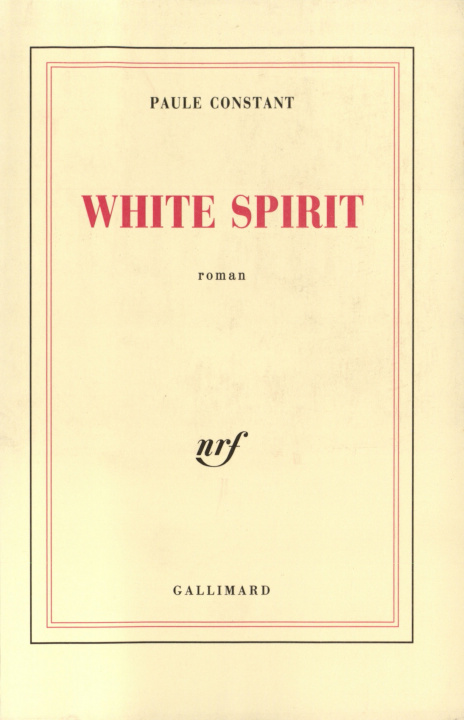 Kniha White spirit Constant