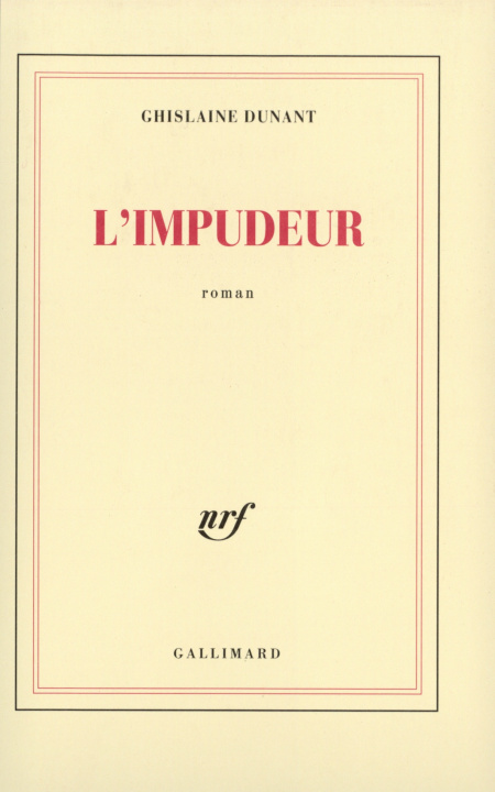 Knjiga L'Impudeur Dunant