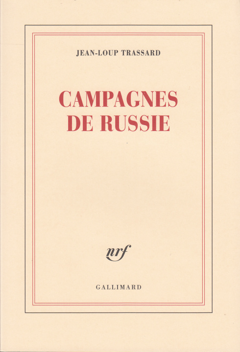 Knjiga Campagnes de Russie Trassard