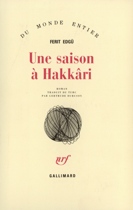 Knjiga Une saison à Hakkâri Edgü