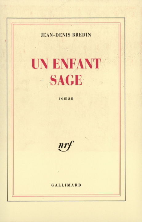 Knjiga Un enfant sage Bredin