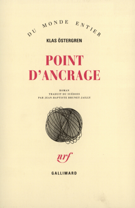 Knjiga Point d'ancrage Östergren