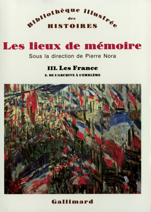 Книга Les Lieux de mémoire 
