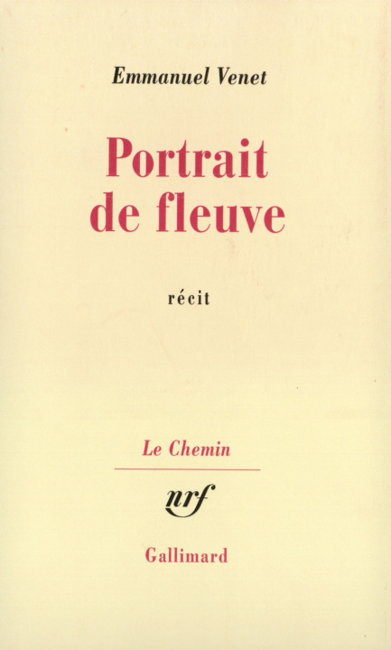 Book Portrait de fleuve Venet