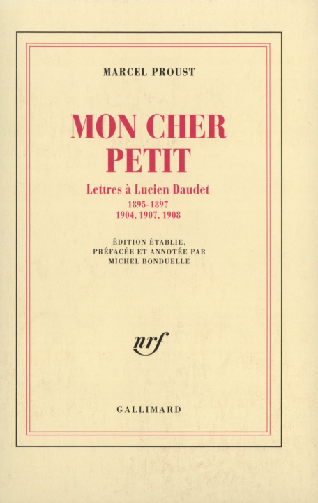 Kniha Mon cher petit Proust