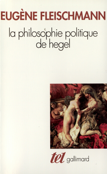 Książka La Philosophie politique de Hegel Fleischmann