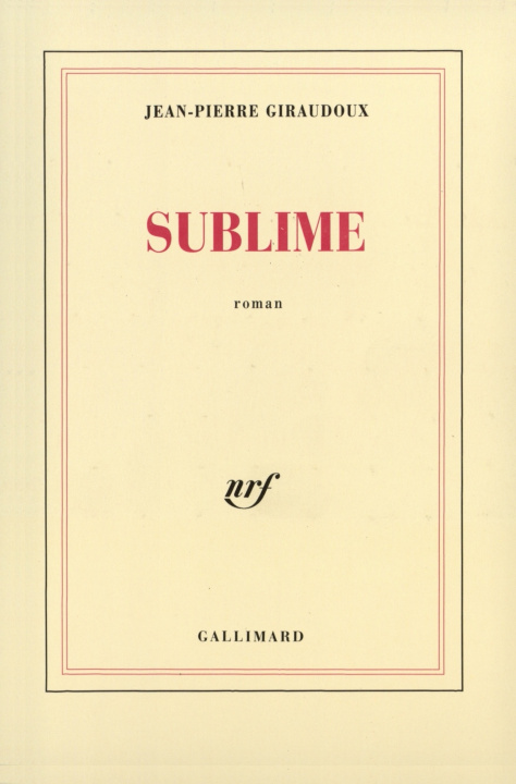 Βιβλίο Sublime Giraudoux
