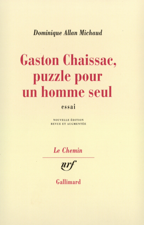 Kniha Gaston Chaissac, puzzle pour un homme seul Allan Michaud