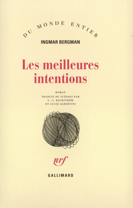 Knjiga Les meilleures intentions Bergman