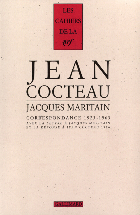 Kniha Correspondance Cocteau