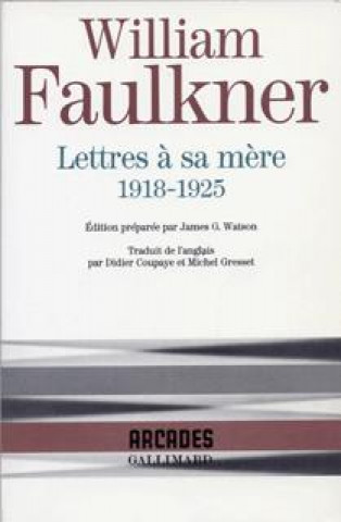 Boek Lettres à sa mère Faulkner