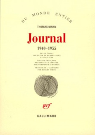 Knjiga Journal Mann