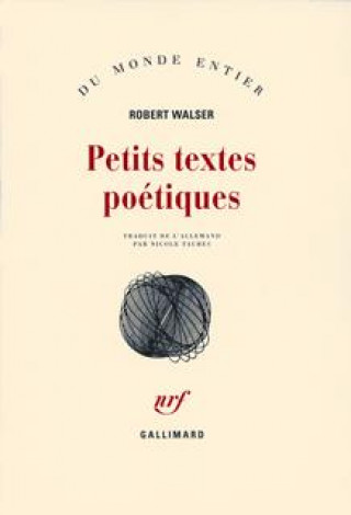 Knjiga Petits textes poétiques Walser