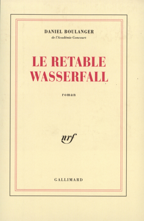 Knjiga Le retable Wasserfall Boulanger