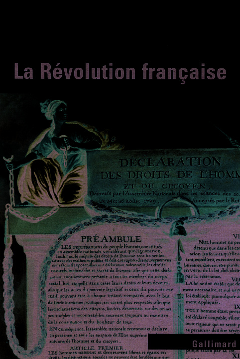 Livre La Révolution française Furet