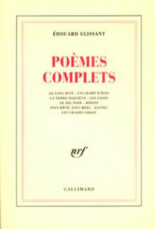 Book Poèmes complets Glissant