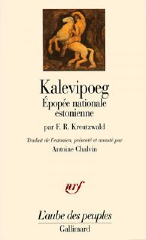 Livre KALEVIPOEG KREUTZWALD