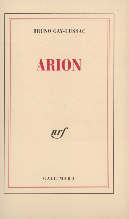 Книга Arion Gay-Lussac