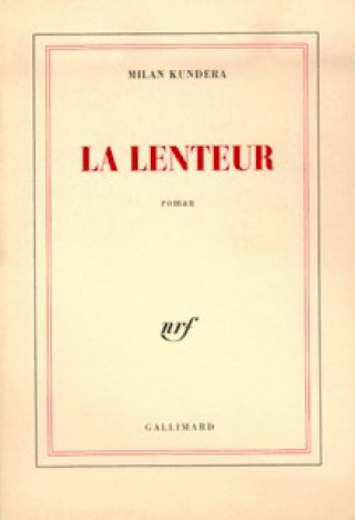 Книга La lenteur Kundera