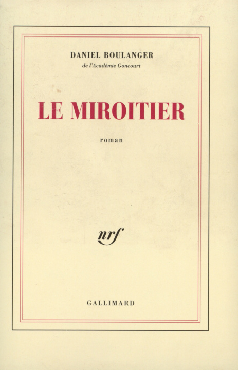 Knjiga Le Miroitier Boulanger