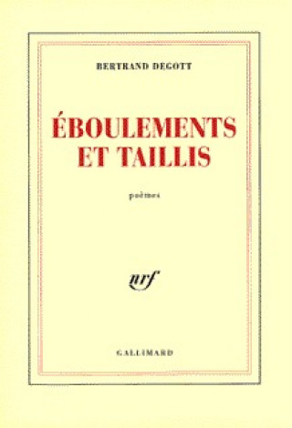 Book Éboulements et taillis Degott