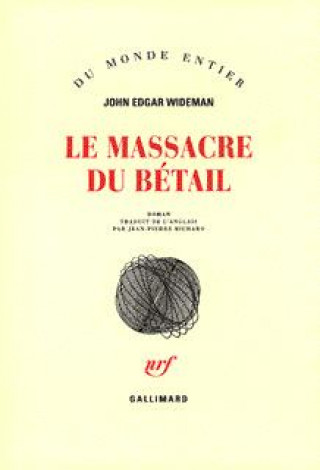 Kniha Le Massacre du bétail Wideman