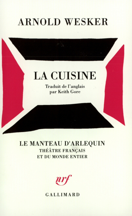 Livre LA CUISINE Wesker