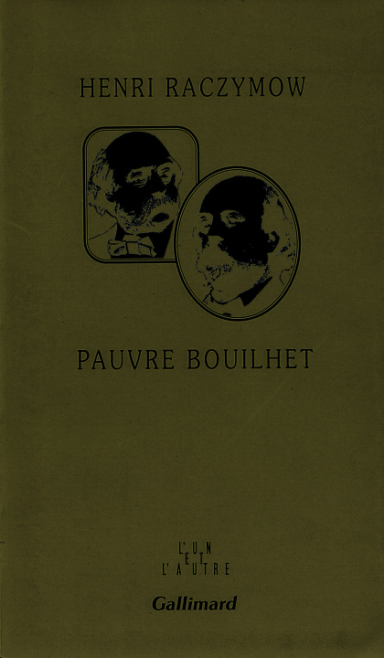 Knjiga Pauvre Bouilhet Raczymow