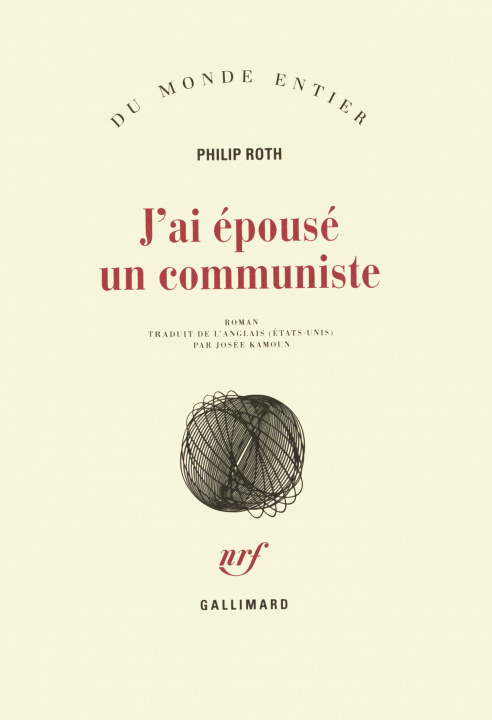 Knjiga J'ai épousé un communiste Roth
