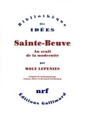 Book Sainte-Beuve Lepenies
