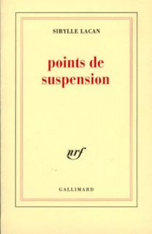 Book points de suspension Lacan