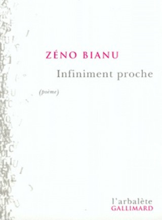Book Infiniment proche Bianu