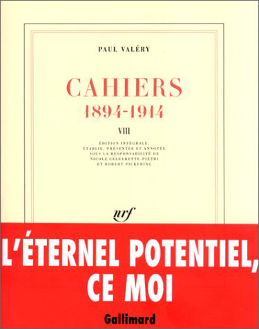 Kniha Cahiers Valéry